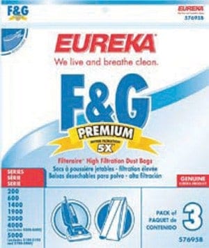 Eureka/Sanitaire F & G Filteraire Bags - 3pk