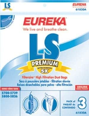Eureka LS Filteraire Bags - 3pk