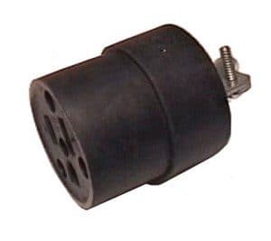 Female 3prong PLUG-H/D Black