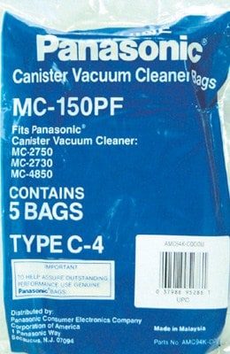 Panasonic "C4" BAGS-5pkg/MC27xx