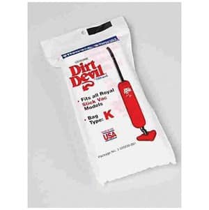 Royal Dirt Devil "K" StickVac BAGS-3pkg