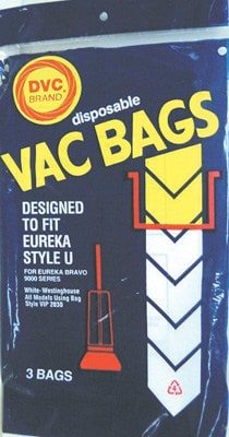 DVC Eureka "U" Bravo BAGS-3pkg