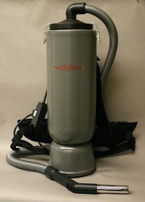 DustCare BACKPACK w/1.25" Hose - Silver (10 quart capacity)