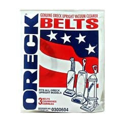 Genuine Oreck XL Upright BELT - 3pkg