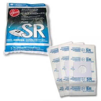 Hoover "SR" Duros Allergy BAGS-3pkg