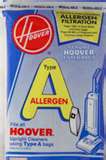 Hoover "A" Allergen BAGS-3pkg