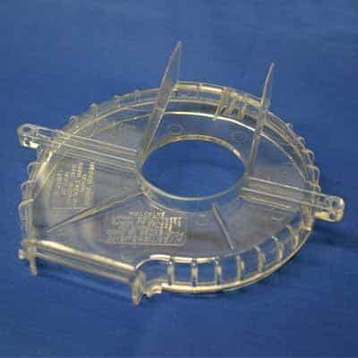 Sanitaire Fan SCROLL COVER-Clear