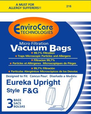 Eureka/Sanitaire "F&G" Micro Bags-3pkg by EnviroCare