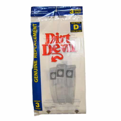 Royal Dirt Devil D Upright Bags 3pk