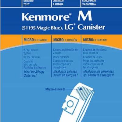 Kenmore "M" 51195 Micro Bags - 3pkg