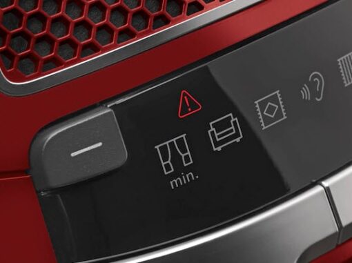 Miele Complete C3 HomeCare HEPA Canister Vacuum, indicator view