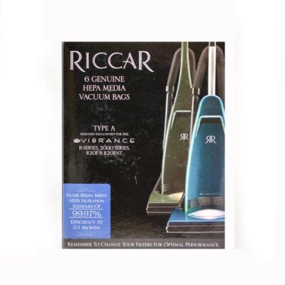 Riccar Upright "Type A" HEPA-Filtered BAGS-6pkg